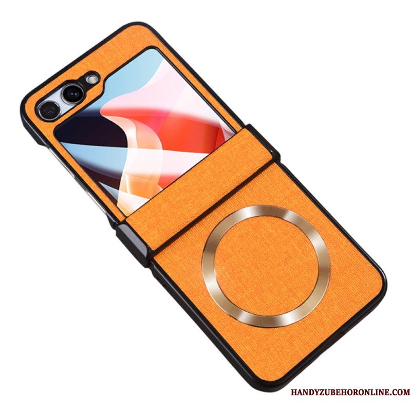 Hoesje Voor Samsung Galaxy Z Flip 7 Fe Stoffen Structuur