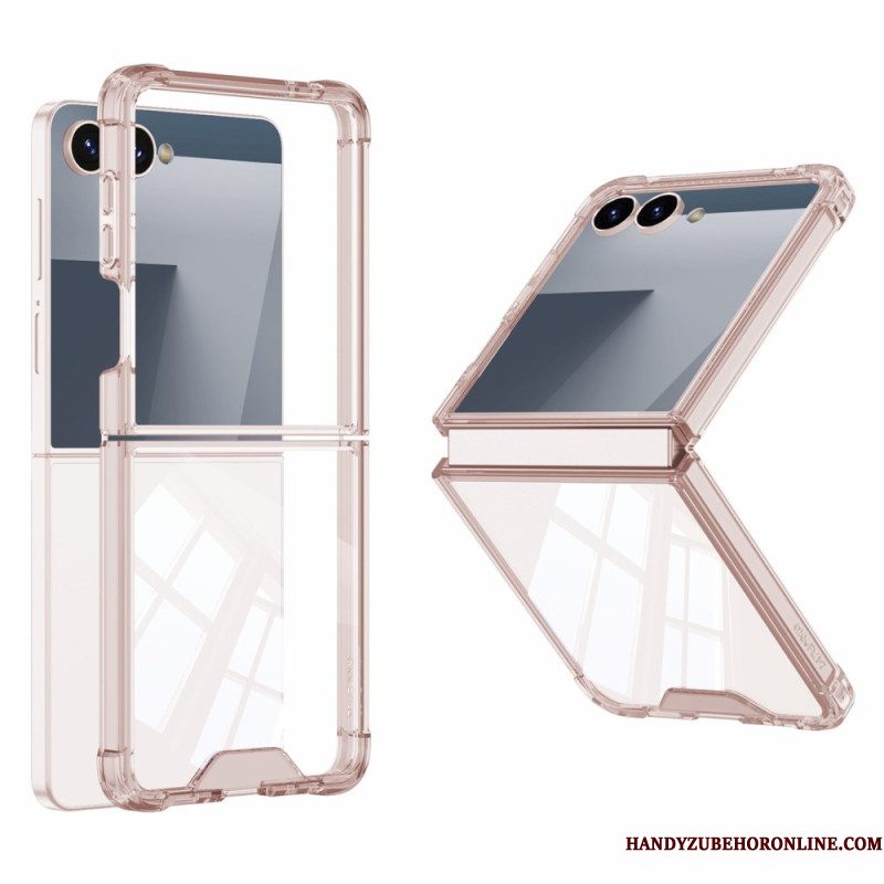 Hoesje Voor Samsung Galaxy Z Flip 7 Gkk Metallic Stijl Velg