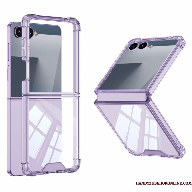 Hoesje Voor Samsung Galaxy Z Flip 7 Gkk Metallic Stijl Velg