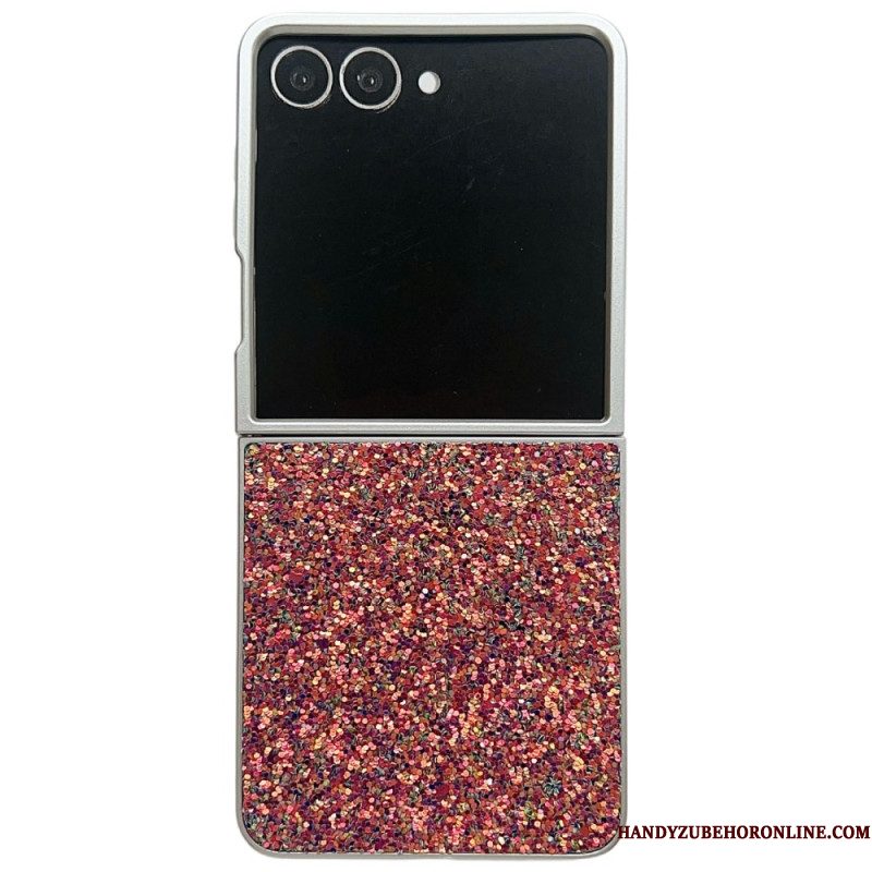 Hoesje Voor Samsung Galaxy Z Flip 7 Glitterdesign