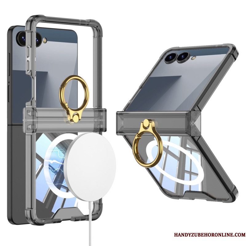 Hoesje Voor Samsung Galaxy Z Flip 7 Magnetisch Met Ringhouder