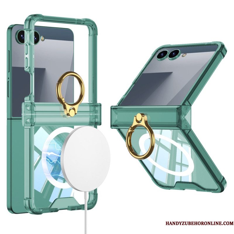 Hoesje Voor Samsung Galaxy Z Flip 7 Magnetisch Met Ringhouder