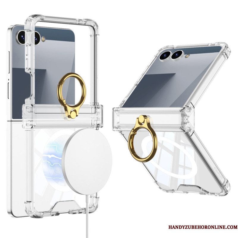 Hoesje Voor Samsung Galaxy Z Flip 7 Magnetisch Met Ringhouder