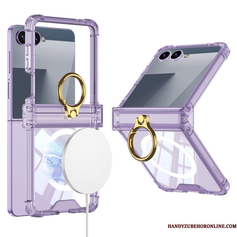 Hoesje Voor Samsung Galaxy Z Flip 7 Magnetisch Met Ringhouder