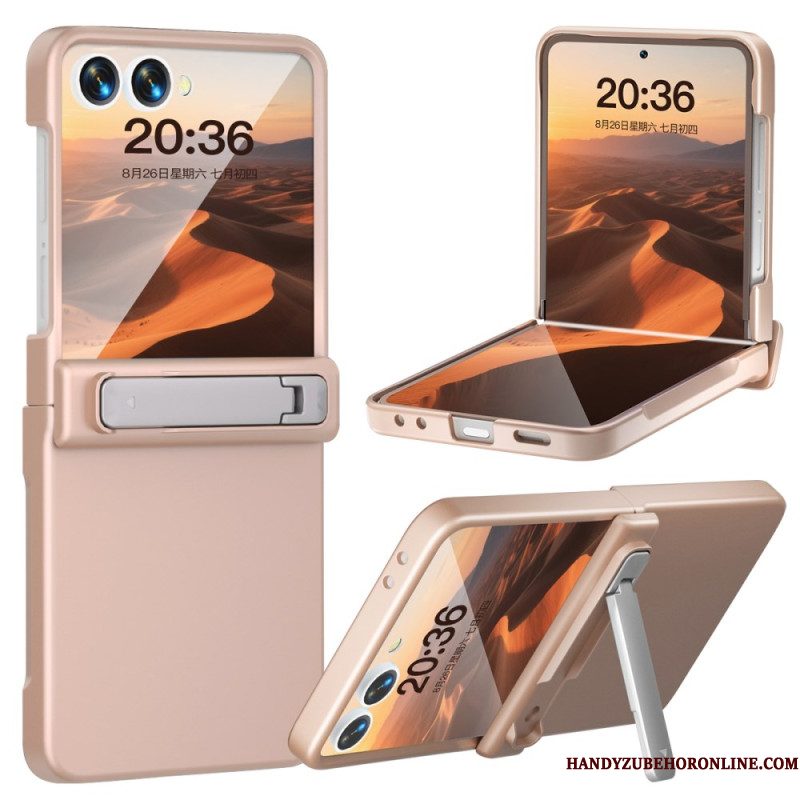 Hoesje Voor Samsung Galaxy Z Flip 7 Scharnierbeschermer En Standaard