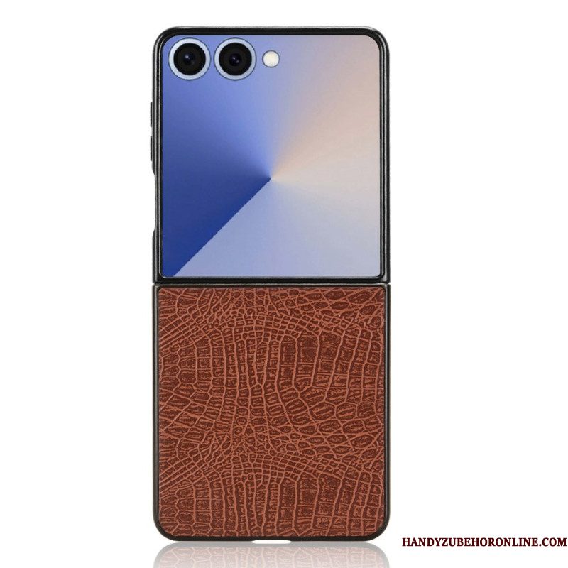 Hoesje Voor Samsung Galaxy Z Flip 7 Slangenprint