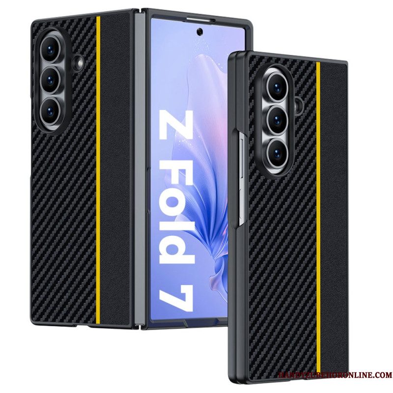 Hoesje Voor Samsung Galaxy Z Fold 7 Carbonvezelversie