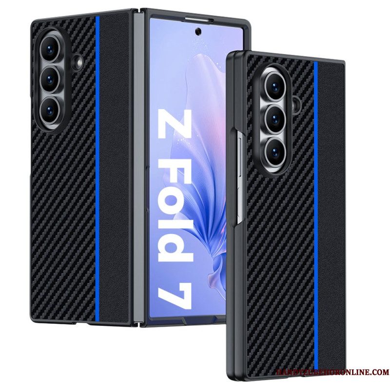 Hoesje Voor Samsung Galaxy Z Fold 7 Carbonvezelversie