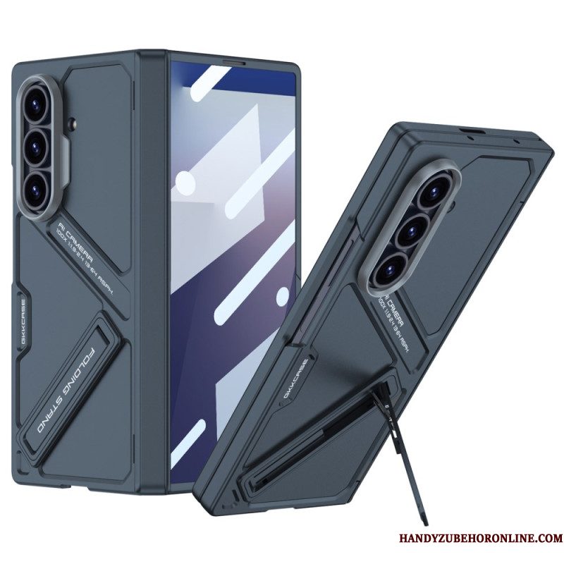 Hoesje Voor Samsung Galaxy Z Fold 7 Gkk Scharnierbeschermer En Standaard