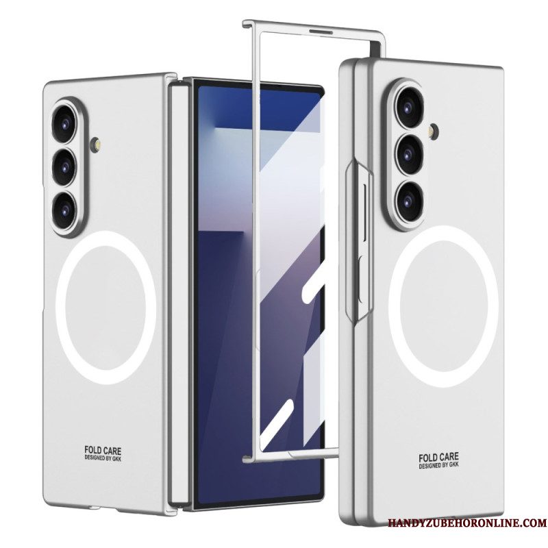 Hoesje Voor Samsung Galaxy Z Fold 7 Magnetische Schermbeschermer Van Gehard Glas