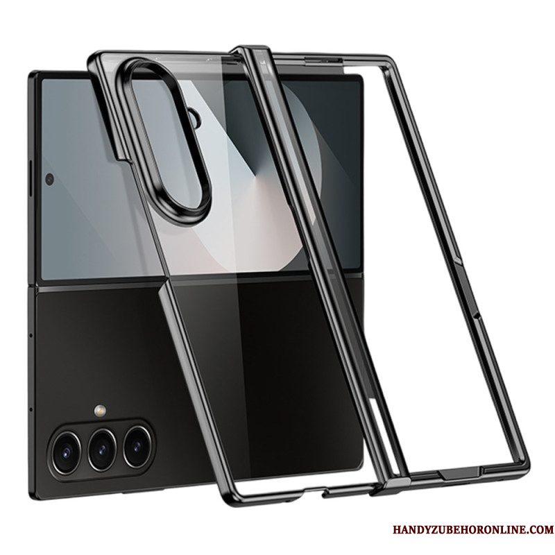 Hoesje Voor Samsung Galaxy Z Fold 7 Metal Effect Scharnier Design
