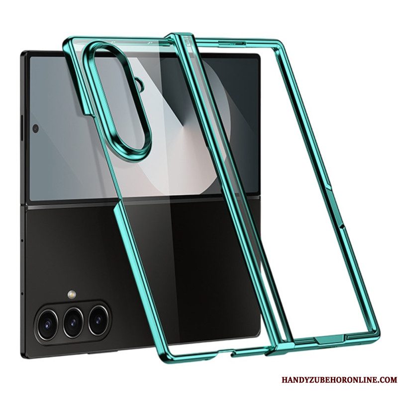 Hoesje Voor Samsung Galaxy Z Fold 7 Metal Effect Scharnier Design