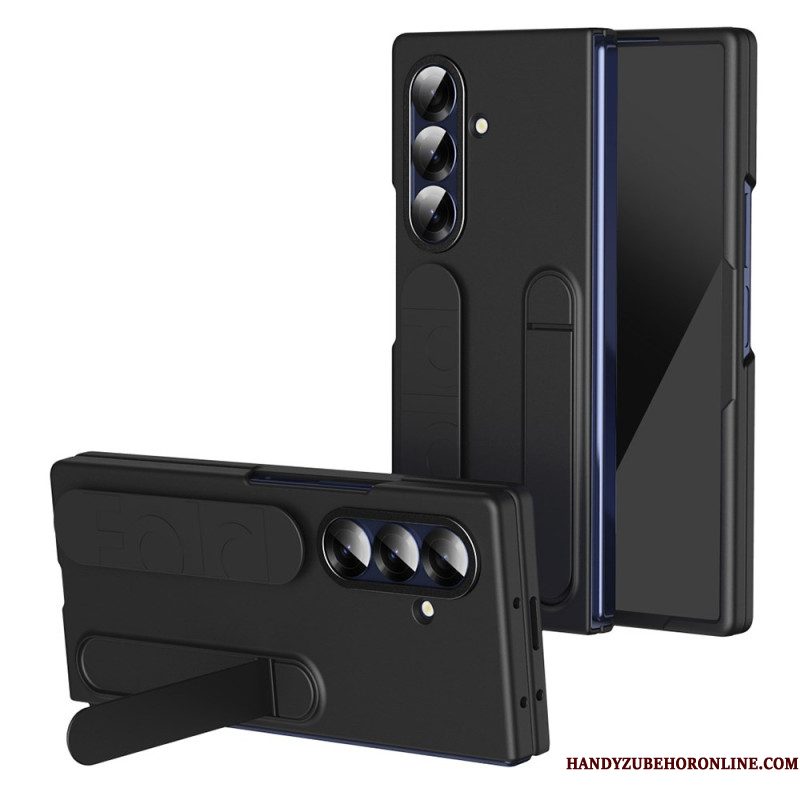 Hoesje Voor Samsung Galaxy Z Fold 7 Standaard En Polsbandje