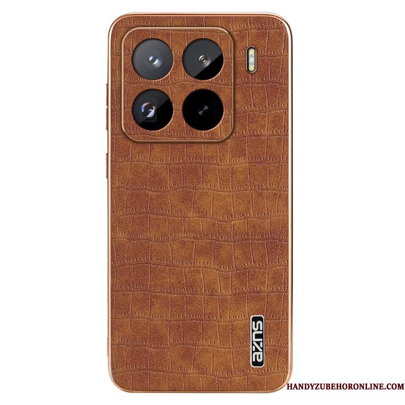 Hoesje Voor Xiaomi 15 Pro Azns Krokodillenstijl