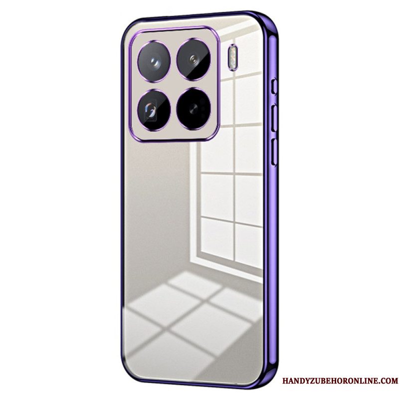 Hoesje Voor Xiaomi 15 Pro Rand Met Metaaleffect