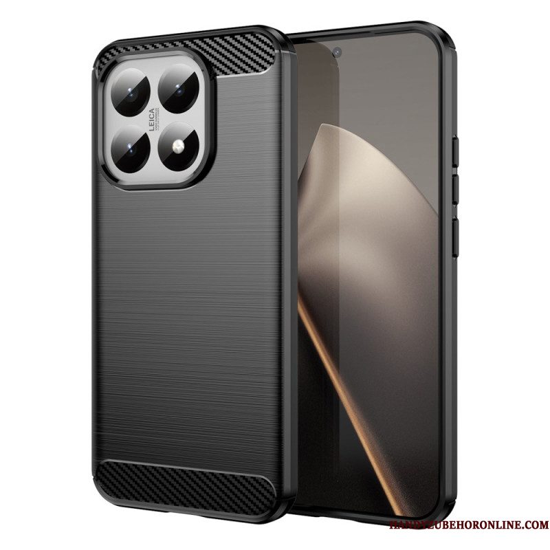 Hoesje Voor Xiaomi 15t Geborsteld Koolstofvezel