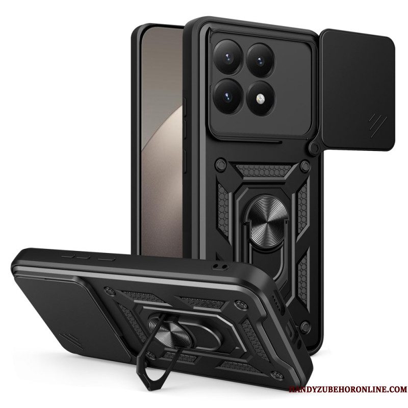 Hoesje Voor Xiaomi 15t Schuifbare Cameracover En Standaard