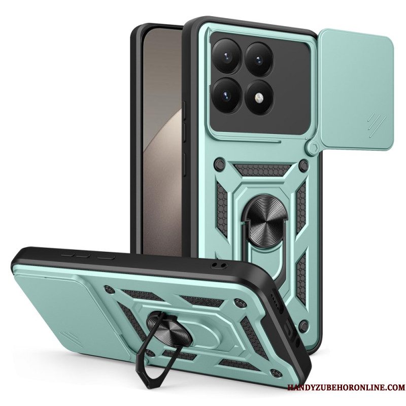 Hoesje Voor Xiaomi 15t Schuifbare Cameracover En Standaard