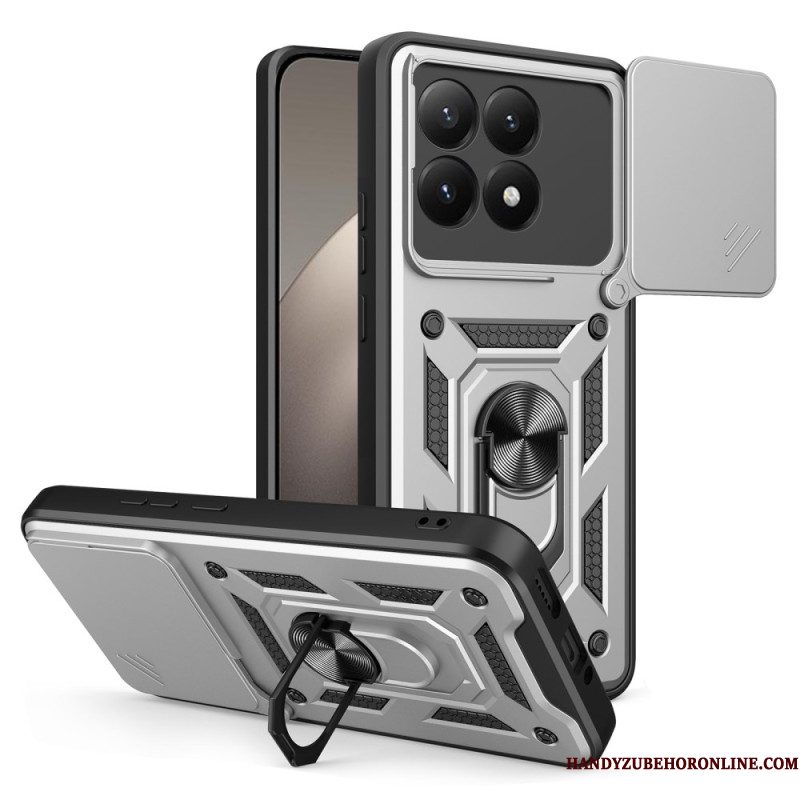 Hoesje Voor Xiaomi 15t Schuifbare Cameracover En Standaard