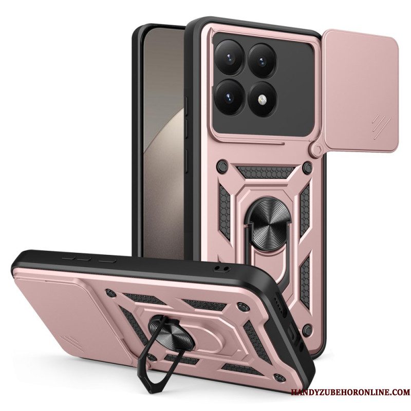 Hoesje Voor Xiaomi 15t Schuifbare Cameracover En Standaard