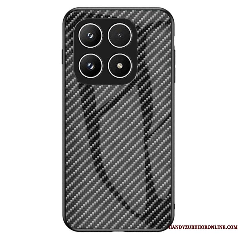 Hoesje Voor Xiaomi 17 Gehard Glas En Koolstofvezel