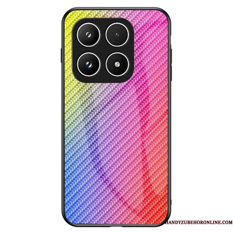 Hoesje Voor Xiaomi 17 Gehard Glas En Koolstofvezel