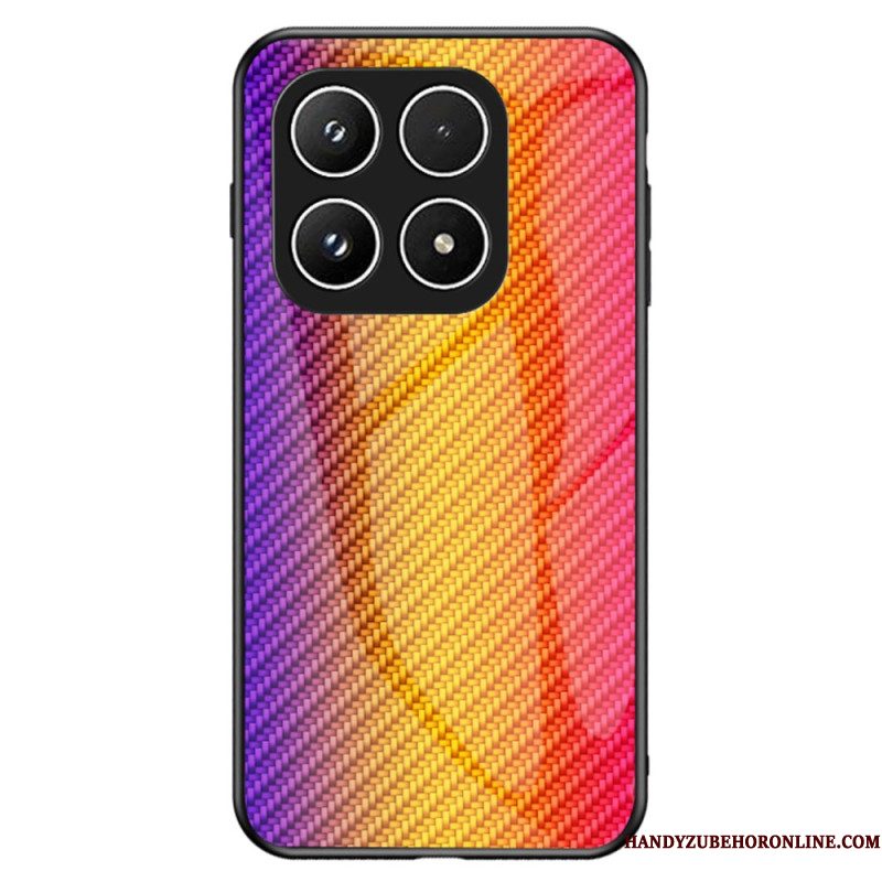 Hoesje Voor Xiaomi 17 Gehard Glas En Koolstofvezel