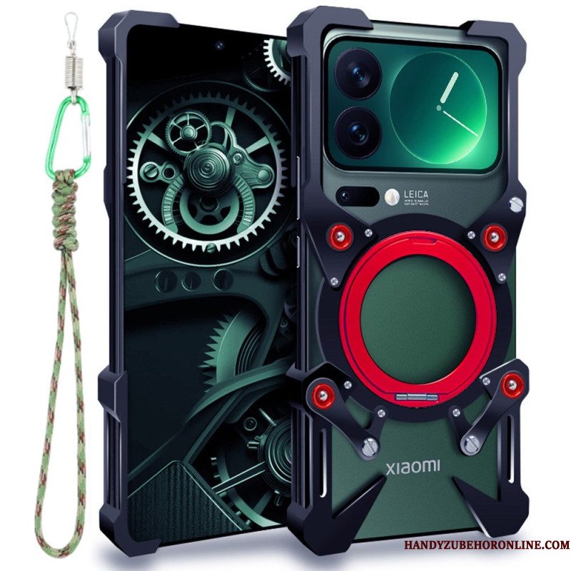 Hoesje Voor Xiaomi 17 Pro Magnetische Sluiting En Riem