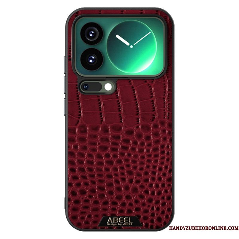 Hoesje Voor Xiaomi 17 Pro Magsafe Crocodile Effect