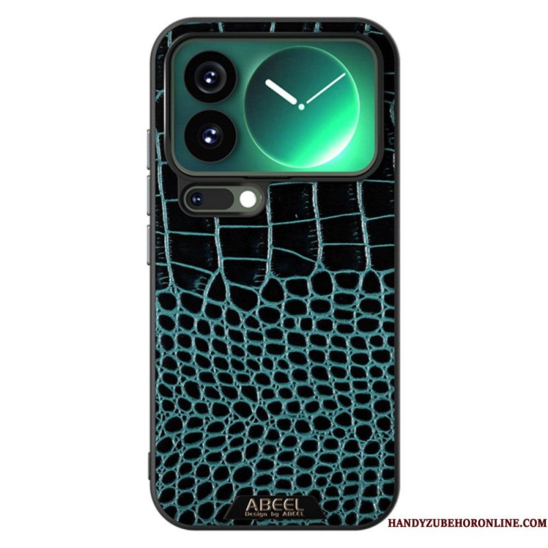 Hoesje Voor Xiaomi 17 Pro Magsafe Crocodile Effect