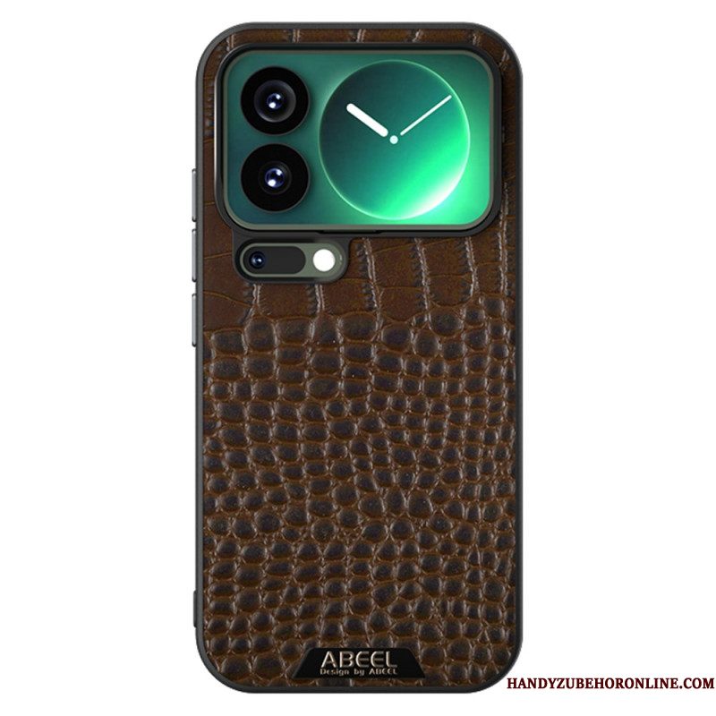 Hoesje Voor Xiaomi 17 Pro Magsafe Crocodile Effect
