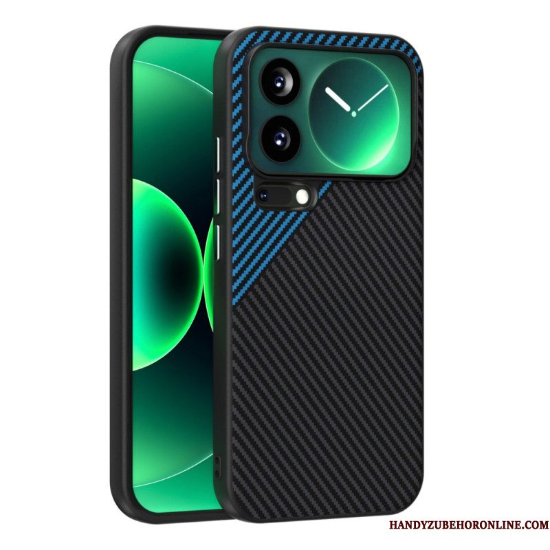 Hoesje Voor Xiaomi 17 Pro Max Abeel Carbon Fiber Magnetische Sluiting