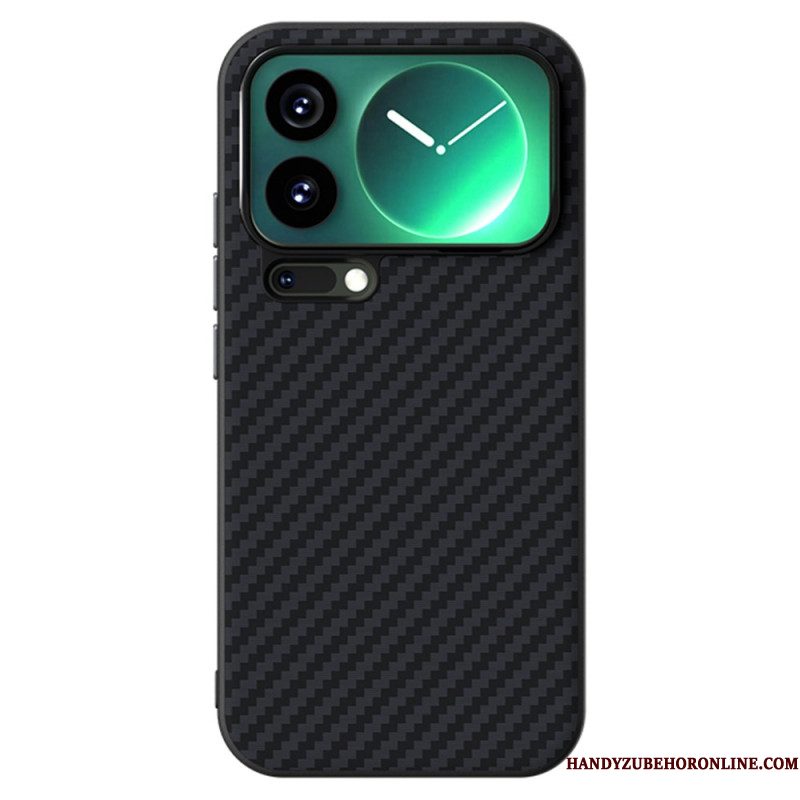 Hoesje Voor Xiaomi 17 Pro Max Koolstofvezeltextuur Abeel