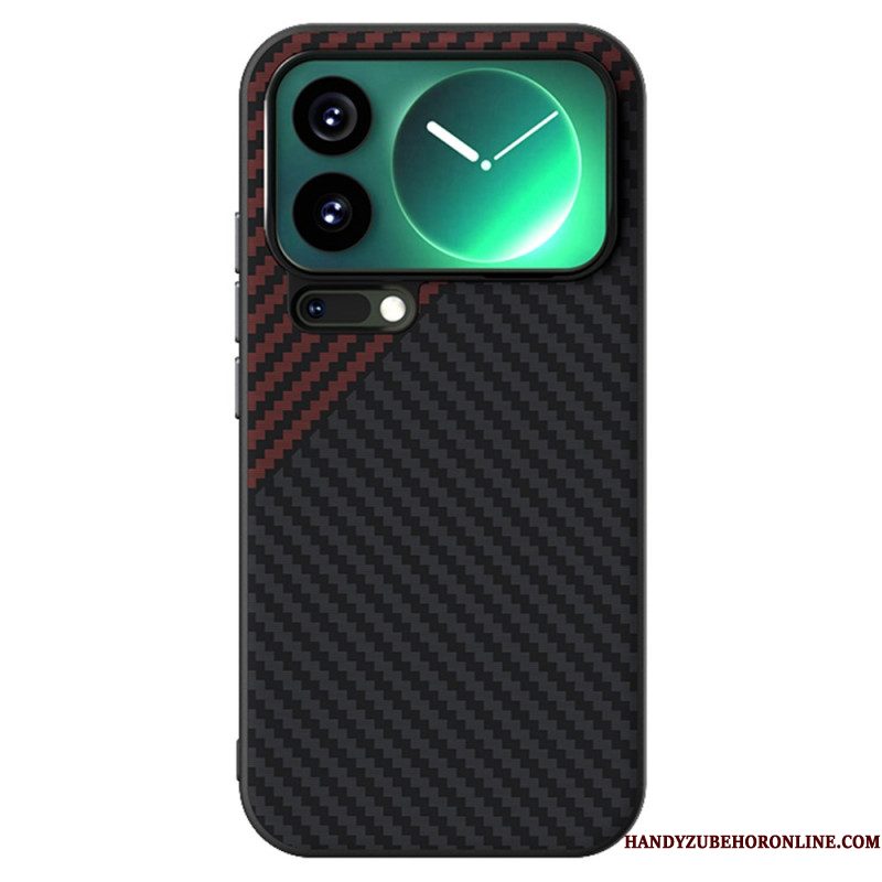 Hoesje Voor Xiaomi 17 Pro Max Koolstofvezeltextuur Abeel