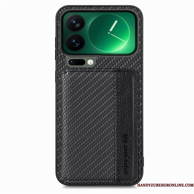 Hoesje Voor Xiaomi 17 Pro Max Rfid-blokkering En Magnetische Kaarthouder