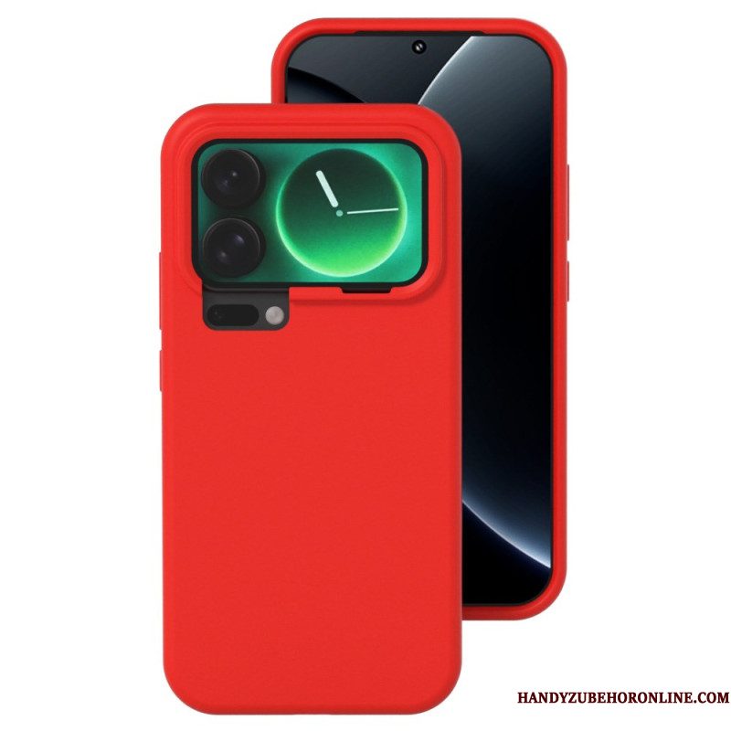 Hoesje Voor Xiaomi 17 Pro Max Vloeibare Siliconen