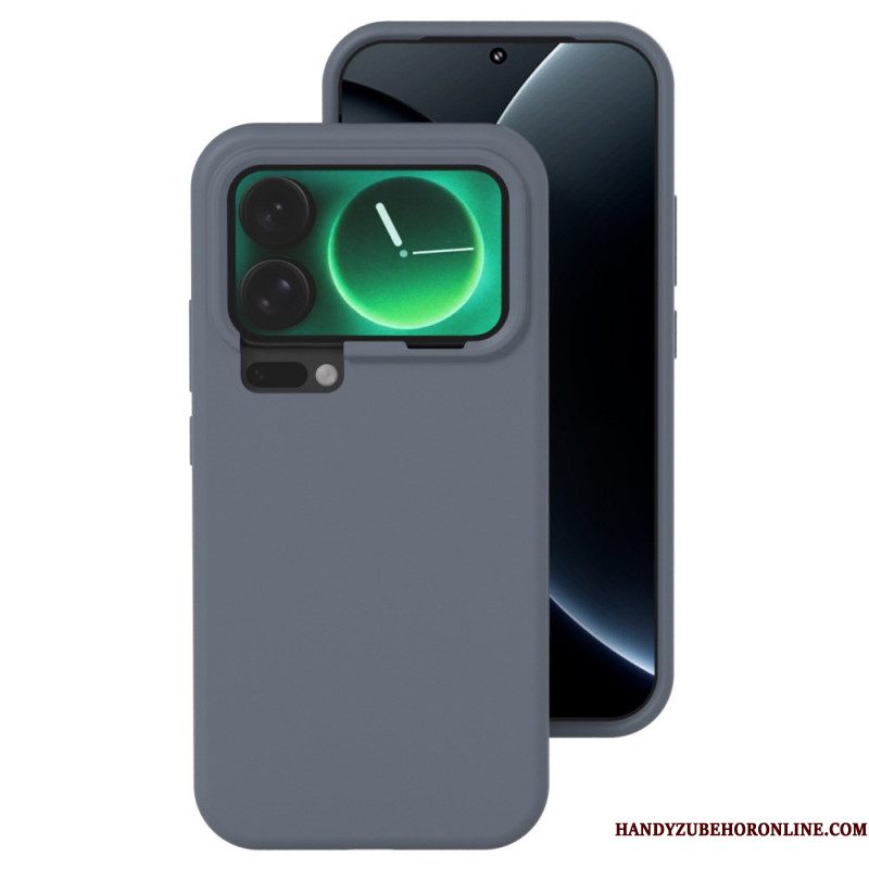 Hoesje Voor Xiaomi 17 Pro Max Vloeibare Siliconen