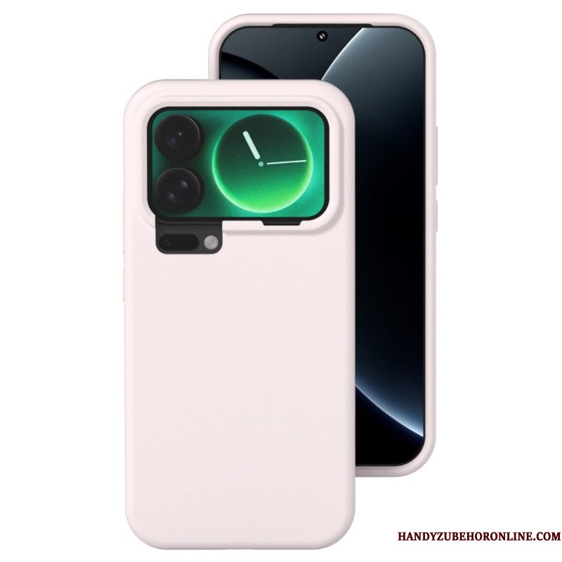 Hoesje Voor Xiaomi 17 Pro Max Vloeibare Siliconen
