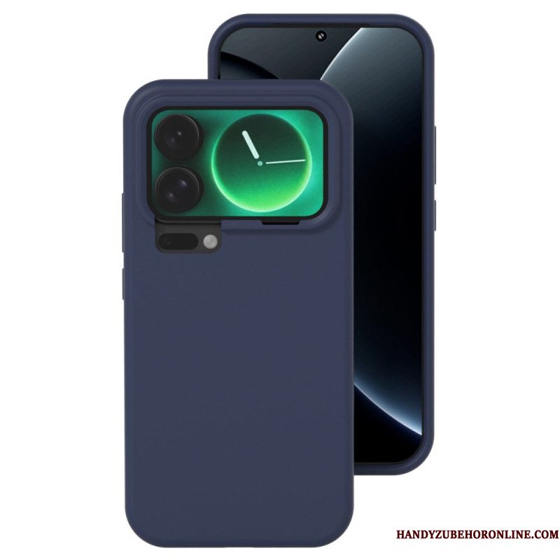 Hoesje Voor Xiaomi 17 Pro Max Vloeibare Siliconen
