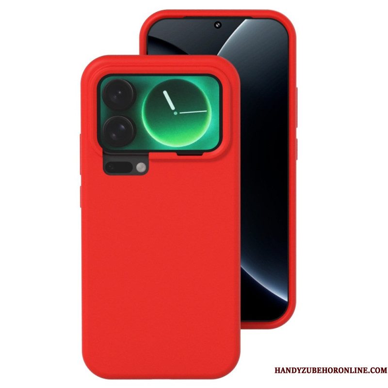 Hoesje Voor Xiaomi 17 Vloeibare Siliconen