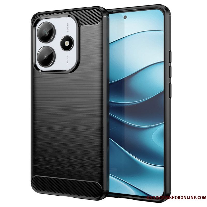 Hoesje Voor Xiaomi Redmi Note 14 5g Geborsteld Koolstofvezel
