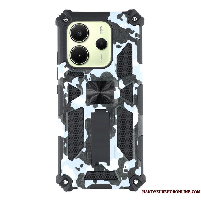 Hoesje Voor Xiaomi Redmi Note 14 5g Robuust Met Geïntegreerde Standaard Camouflage