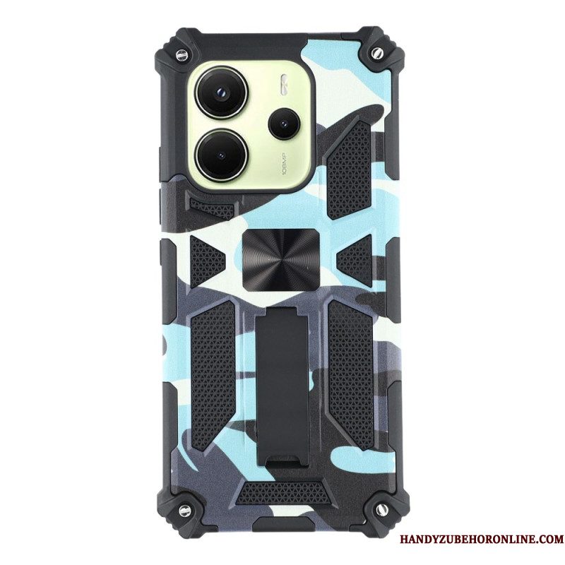 Hoesje Voor Xiaomi Redmi Note 14 5g Robuust Met Geïntegreerde Standaard Camouflage