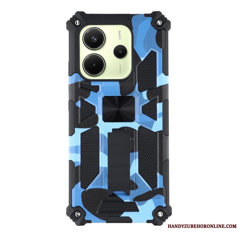 Hoesje Voor Xiaomi Redmi Note 14 5g Robuust Met Geïntegreerde Standaard Camouflage