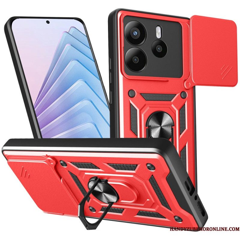 Hoesje Voor Xiaomi Redmi Note 14 5g Schuifbare Cameracover En Standaard