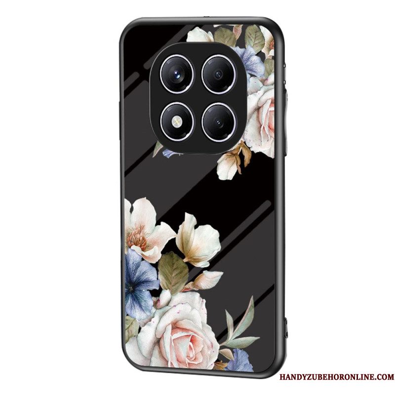 Hoesje Voor Xiaomi Redmi Note 14 Pro 4g Bloemen Gehard Glas