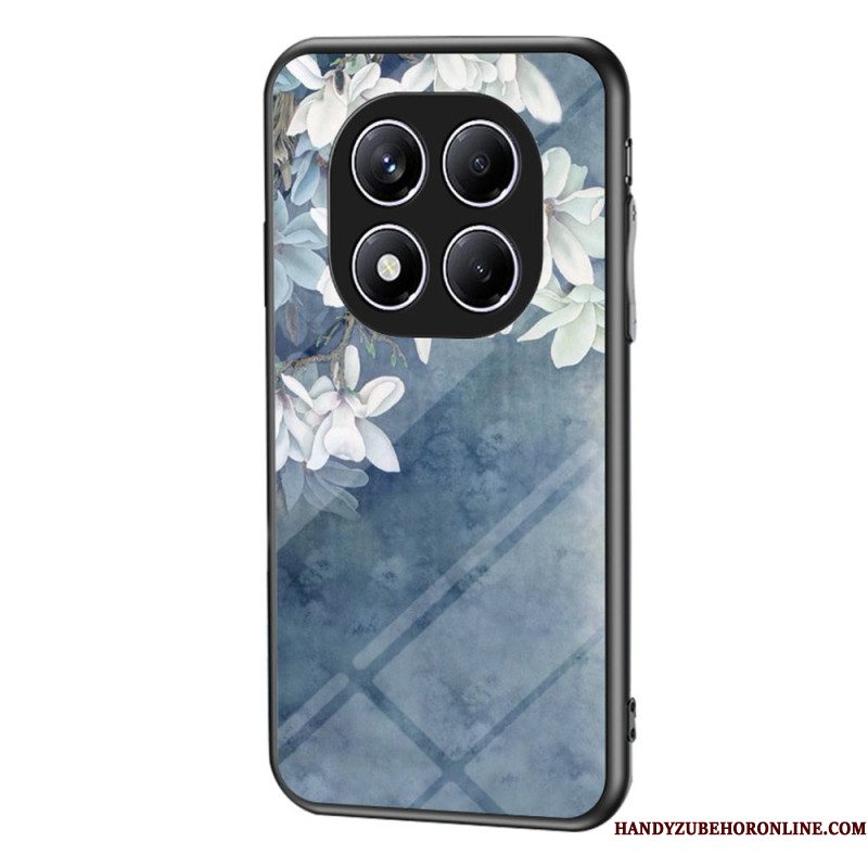 Hoesje Voor Xiaomi Redmi Note 14 Pro 4g Bloemen Gehard Glas