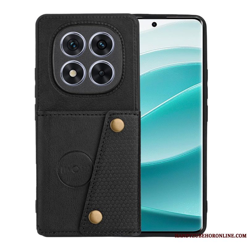 Hoesje Voor Xiaomi Redmi Note 14 Pro 4g Kaarthouder En Standaard