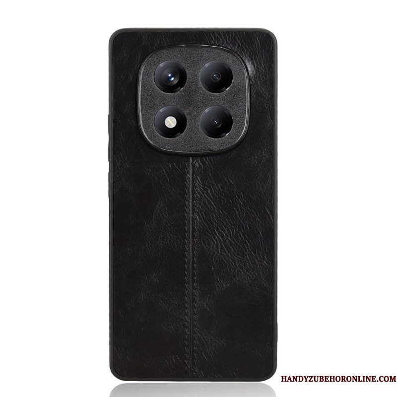 Hoesje Voor Xiaomi Redmi Note 14 Pro 4g Leerlook Stiksels