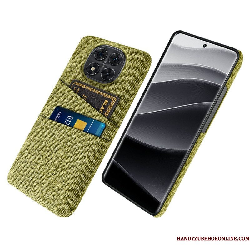 Hoesje Voor Xiaomi Redmi Note 14 Pro 5g Stoffen Kaarthouder